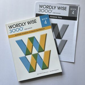 Wordly Wise 3000 Book 4 Systematic Academic Vocabulary Development Workbook